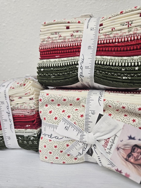 Joyful Gatherings II...fat 8th bundle...Primitive Gatherings...Moda Fabrics