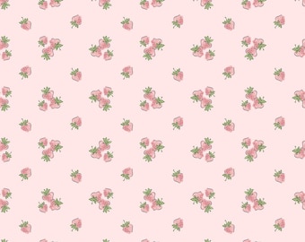 Garden Party Blush Strawberry Fields GP23303 by Sheri McCulley for Poppie Cotton