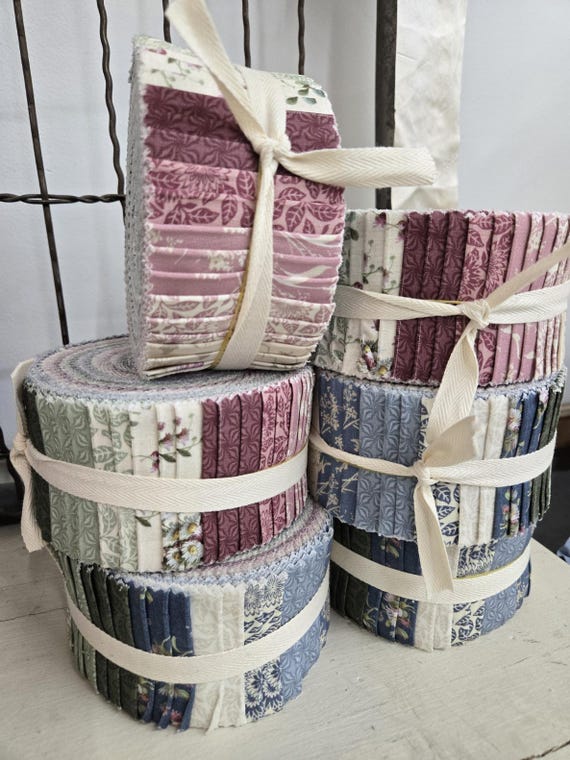 Wild Flowers...Strip Roll...Smithsonian Collection...Marcus Fabrics...40 strips