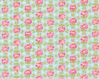 Grace Duck Egg 18721 16 by Brenda Riddle for Moda Fabrics