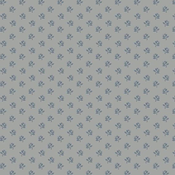 Stash Happy...R381617D blue...floret...Jeni Gaston...Marcus Fabrics