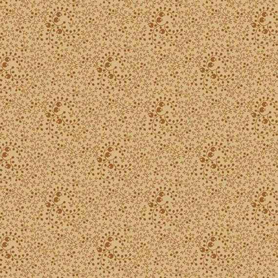 Pineberry Lane...R172001D-CREAM...Pam Buda...Marcus Fabrics