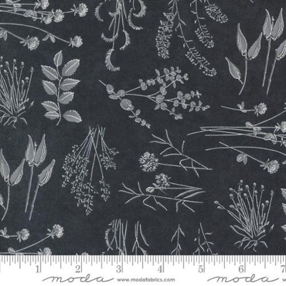 Silhouettes Midnight 6930 15 by Holly Taylor for Moda Fabrics