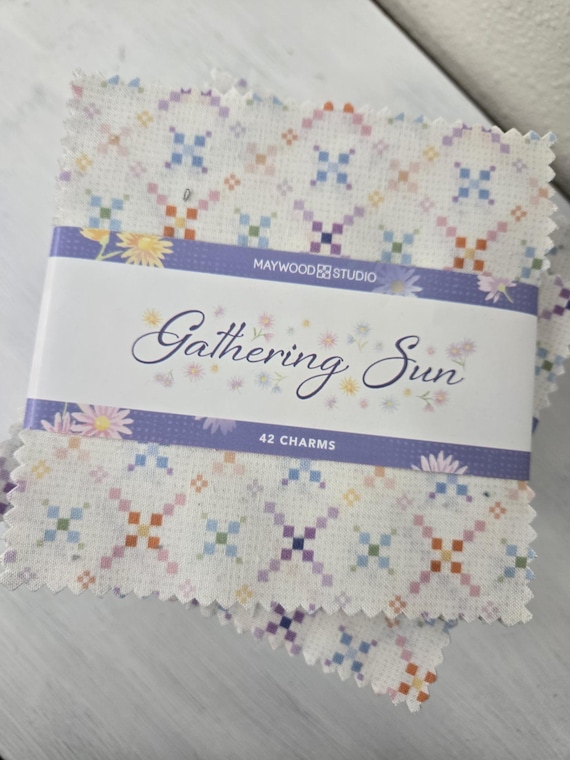 Gathering Sun....Charm Pack...Maywood Studio...42 squares