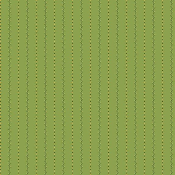 Yesteryear Yuletide Garland R310617D-GREEN by Sheryl Johnson for Marcus Fabrics