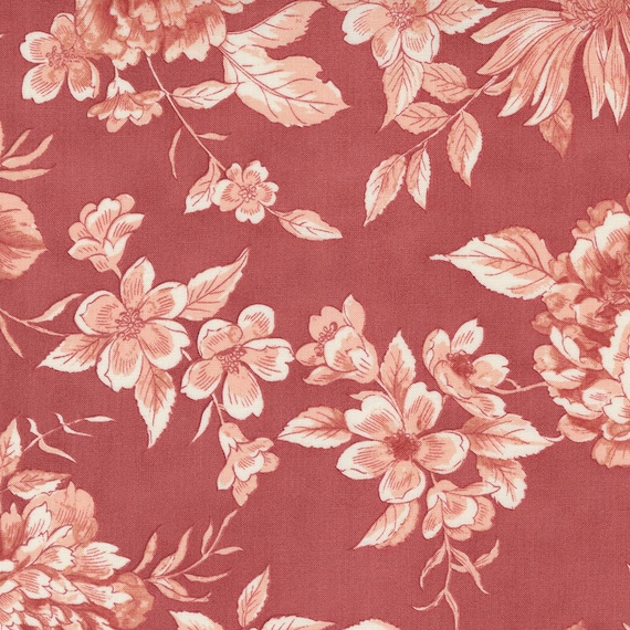 Sandalwood...Rosewood 44381-17...3 Sisters...Moda Fabrics