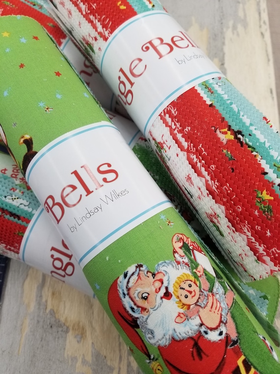 Jingle Bells...10 Inch Stacker...The Cottage Mama...Riley Blake Designs