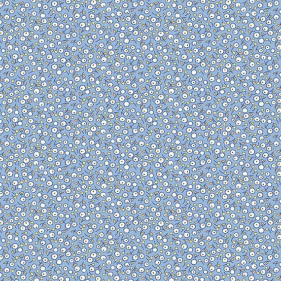 Aunt Grace Rock My Baby...R351875D-blue...dandelion...Judie Rothermel...Marcus Fabrics