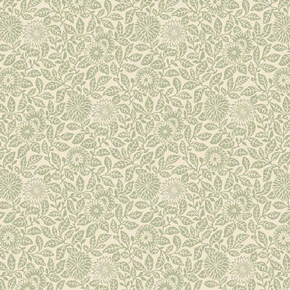 Wild Flowers...R651627D Sage...Flower Field...Smithsonian Collection...Marcus Fabrics