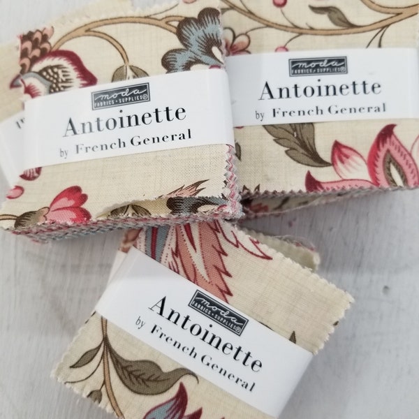 Antoinette Mini Charm Pack by French General for Moda Fabrics