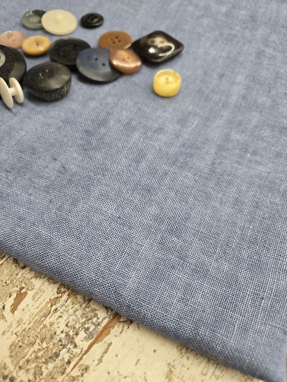 Weeks Dye Works, Blue Jeans, 35ct, Fat Quarter, 100% linen, cross stitch linen