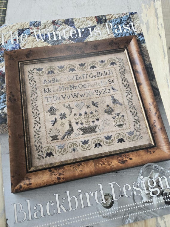The Winter is Past by Blackbird Designs...cross-stitch design