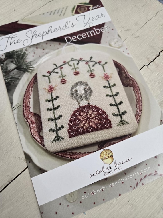 The Shepherd's Year...December...October House Fiber Arts...cross stitch chart