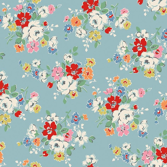 Cath Kidston Signature Collection...C18370-BLUE...Riley Blake Designs