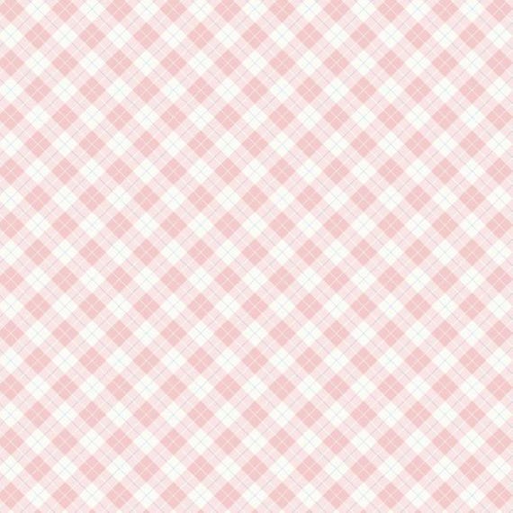 Aunt Grace Rock My Baby...R351878D-pink...plaid...Judie Rothermel...Marcus Fabrics