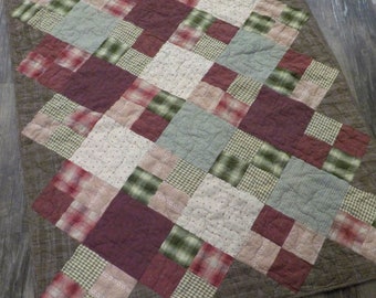Woven Rose Quilt Kit...featuring Diamond Textiles...pattern designed by Mickey Zimmer...exclusive project