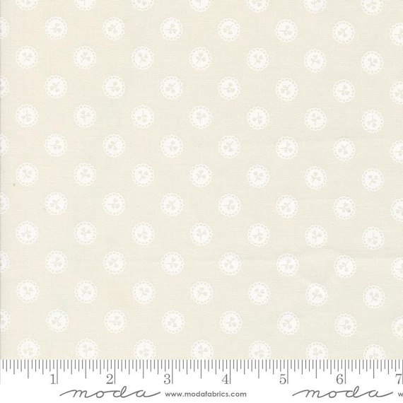 Dainty Meadow...Porcelain White 31746 31...Heather Briggs of My Sew Quilty Life...Moda Fabrics