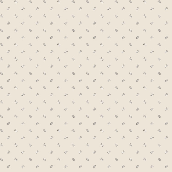 Terrace Blooms....MAS10826-E...Cream...Dot Bud...Maywood Studio