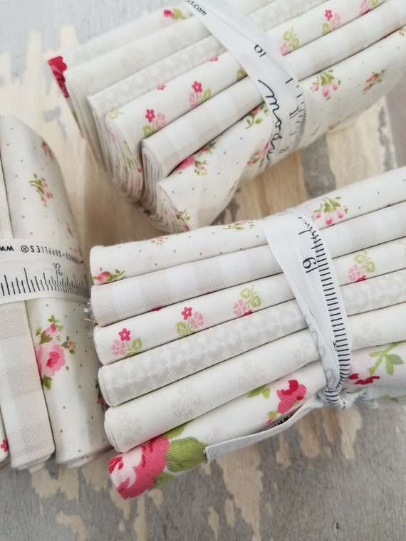 Sophie Linen 6 fat quarter bundle...designed by Brenda Riddle for Moda Fabrics