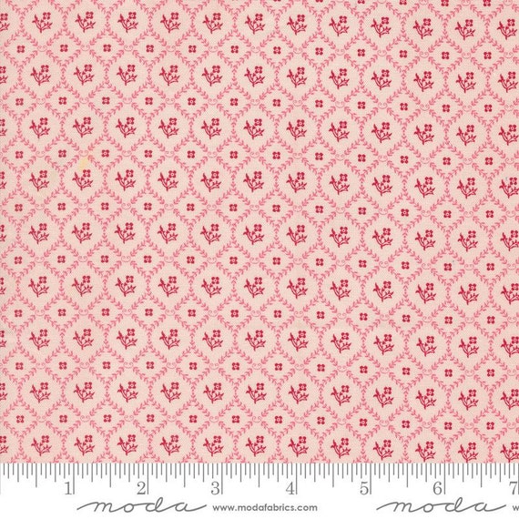 My Summer House Blush 3042 16 designed by Bunny Hill Designs for Moda Fabrics