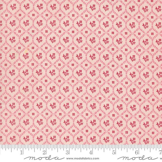 My Summer House Blush 3042 16 designed by Bunny Hill Designs for Moda Fabrics