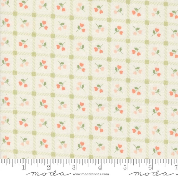 Dainty Meadow...Porcelain 31742 11...Heather Briggs of My Sew Quilty Life...Moda Fabrics