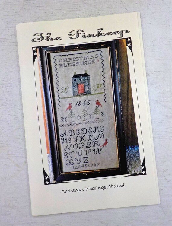 Christmas Blessing Abound by The Pinkeep...cross stitch pattern