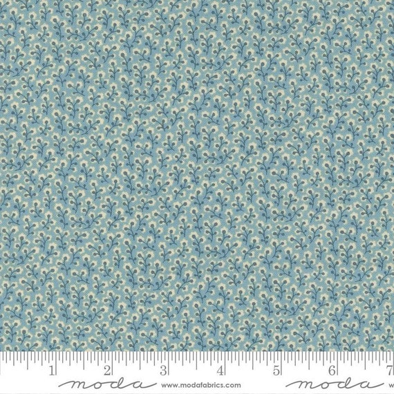 Antoinette French Blue 13956 15 by French General for Moda Fabrics