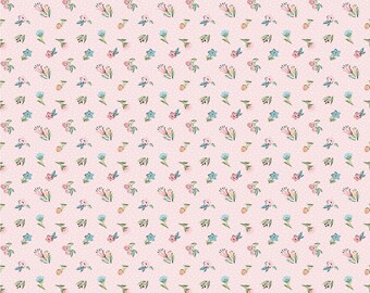 Garden Party Blush Mini Blooms GP23309 by Sheri McCulley for Poppie Cotton