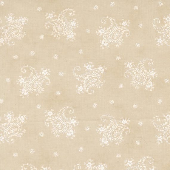 Breathtaking Blues...44405 12 Ecru...3 Sisters...Moda Fabrics