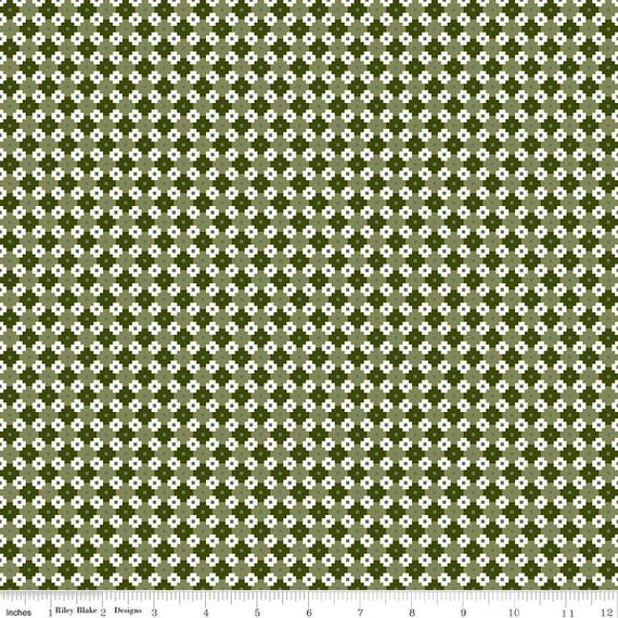 Christmas Is in Town...Geo...C14748-GREEN......Sandy Gervais...Riley Blake Designs
