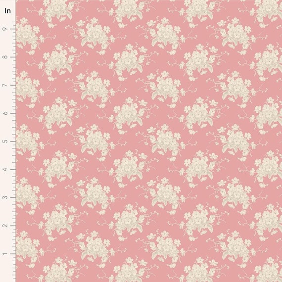 Sunday Brunch...White Flower Pink...a Tilda collection...Tone Finnanger