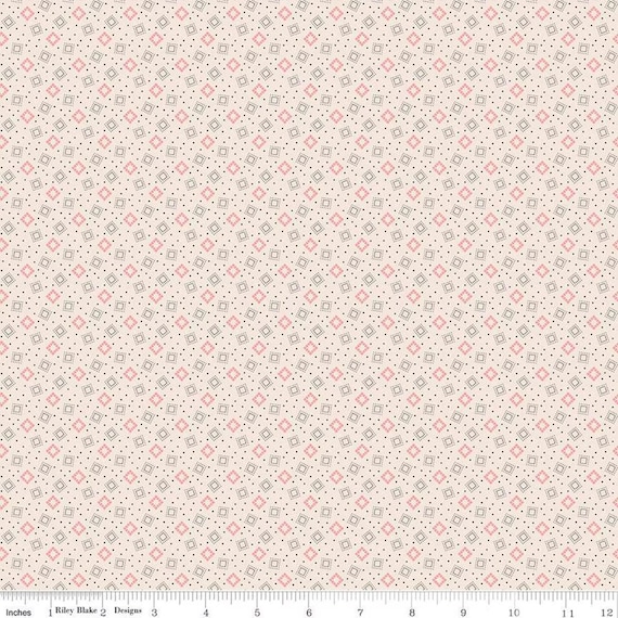 Piece & Plenty...C15892-CORAL...Lori Holt/Bee in My Bonnet...Riley Blake Designs