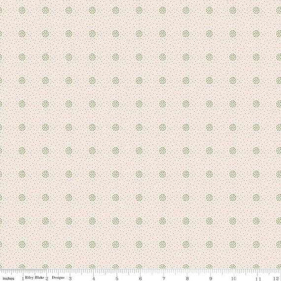 Piece & Plenty...C15890-BASIL...Lori Holt/Bee in My Bonnet...Riley Blake Designs