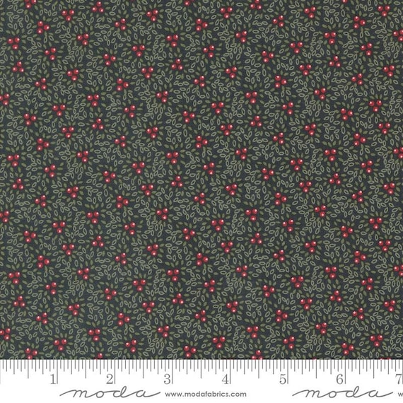 A Christmas Carol...Ebony 44356 16...3 Sisters...Moda Fabrics
