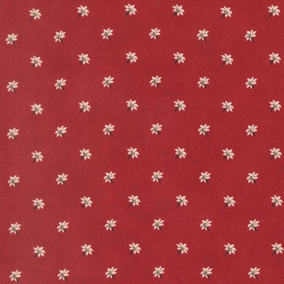 Joyful Gatherings II...49332 13 crimson...Primitive Gatherings...Moda Fabrics