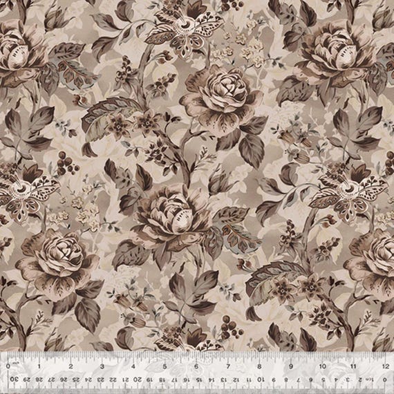 Dwell...54738-2 Greige...Entourage...Whistler Studios...Windham Fabrics