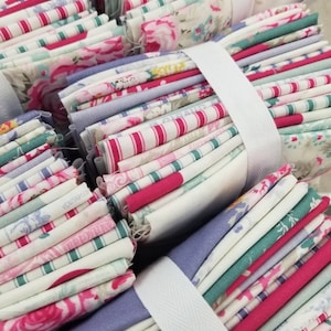 Amelie...FQ Bundle...Tanya Whelan...cottage style prints...floral