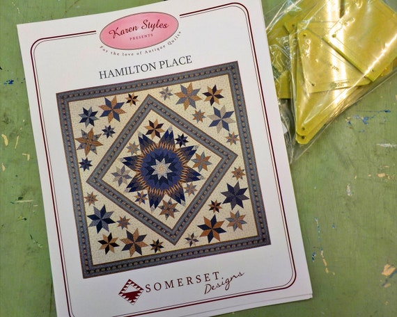 Hamilton Place by Karen Styles of Somerset Designs...pattern and acrylic templates