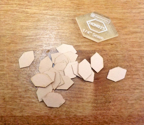 1000 LASER CUT HEXAGON PATCHWORK PAPER TEMPLATES 1 /& 1//4 INCH SIDES EPP HEXIES