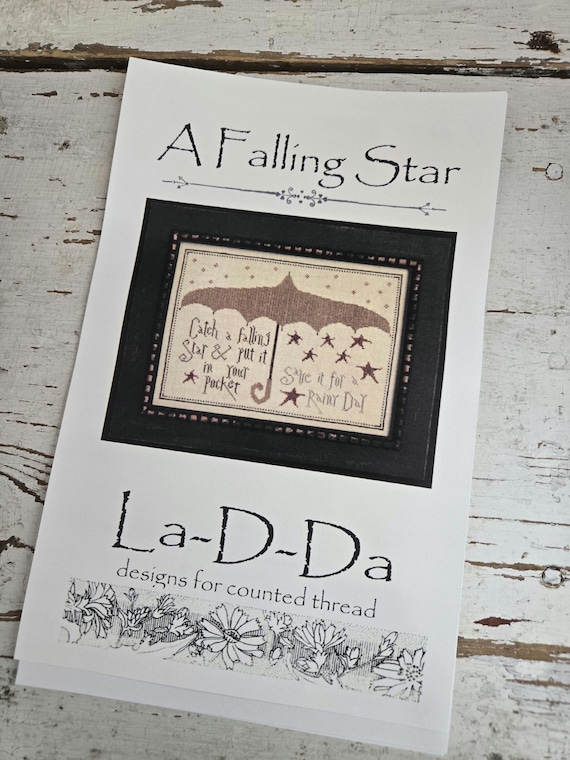 A Falling Star by La-D-Da...cross stitch pattern