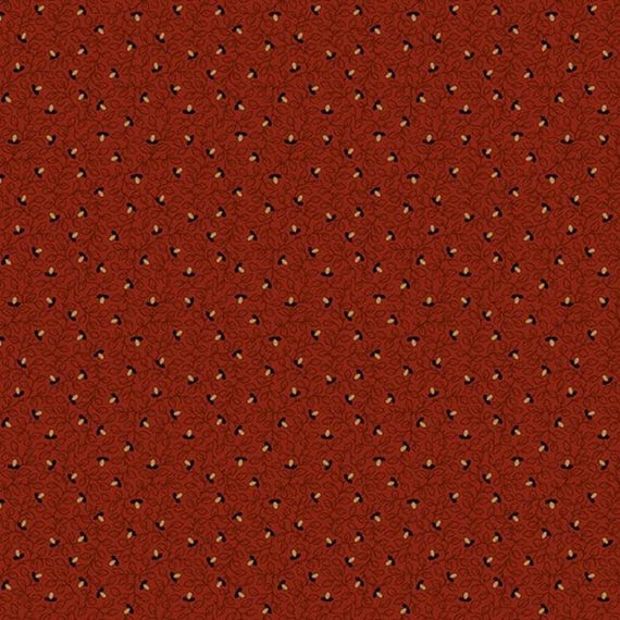 Tree Farm...Garland R170975D-RED...Pam Buda...Marcus Fabrics