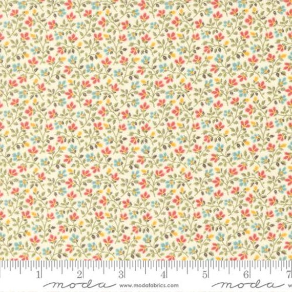 Dinah's Delight 1830-1850 Sweet Milk 31676 11 designed by Betsy Chutchian for Moda Fabrics