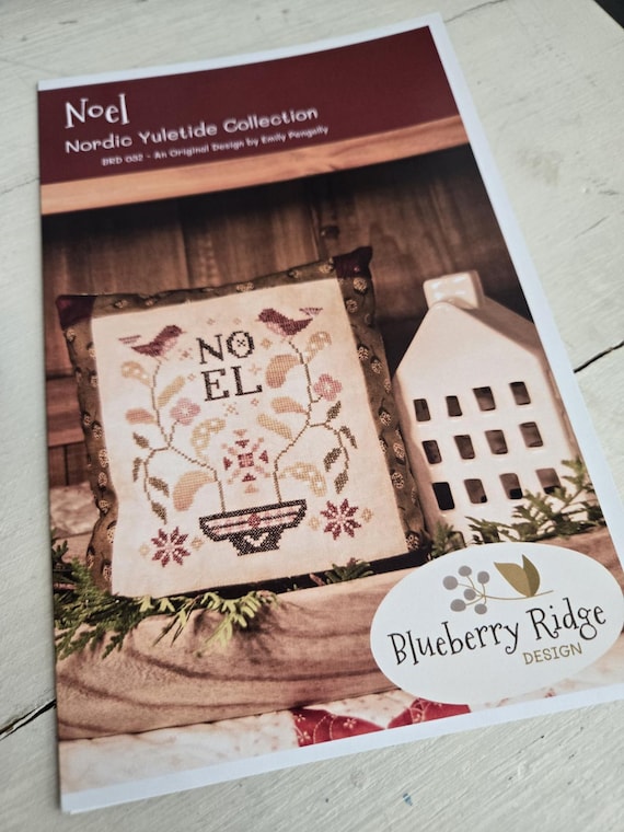 Noel...Nordic Yuletide Collection...Blueberry Ridge Design...cross stitch chart