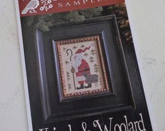 Kringle and Woolard by Plum Street Samplers...cross stitch pattern, Christmas cross stitch, winter cross stitch