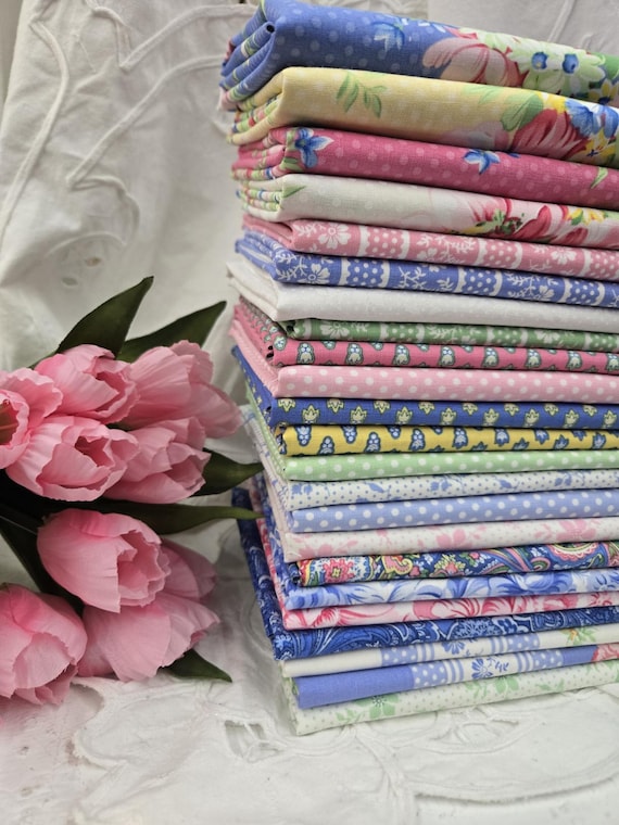 April's Garden...HALF yard Bundle...April Cornell...Benartex...23 prints