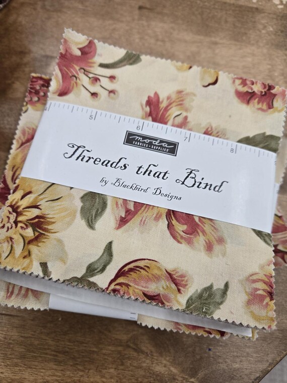 Threads That Bind...charm pack...Blackbird Designs...Moda Fabrics