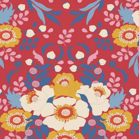 Jubilee- Anemone Red...a Tilda Collection designed by Tone Finnanger