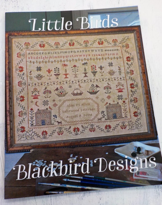 Little Birds by Blackbird Designs, cross stitch booklet