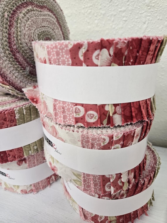 Elizabeth...Roll...Max Tate...Studio e Fabrics...40--2 1/2 inch strips